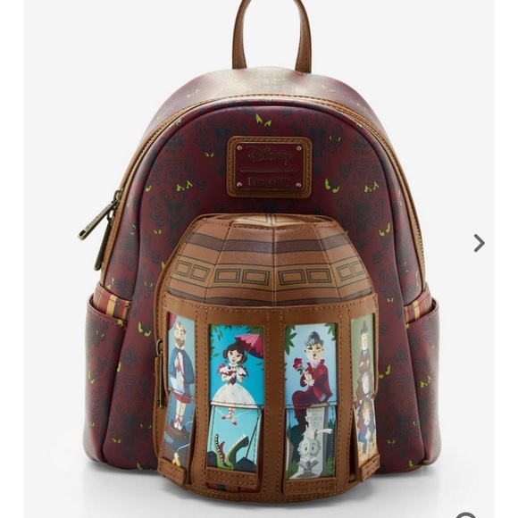 Loungefly Handbags - Loungefly Disney The Haunted Mansion Stretching Room Portraits Mini Backpack